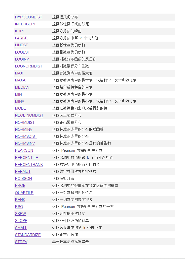 excel函数公式大全讲解
