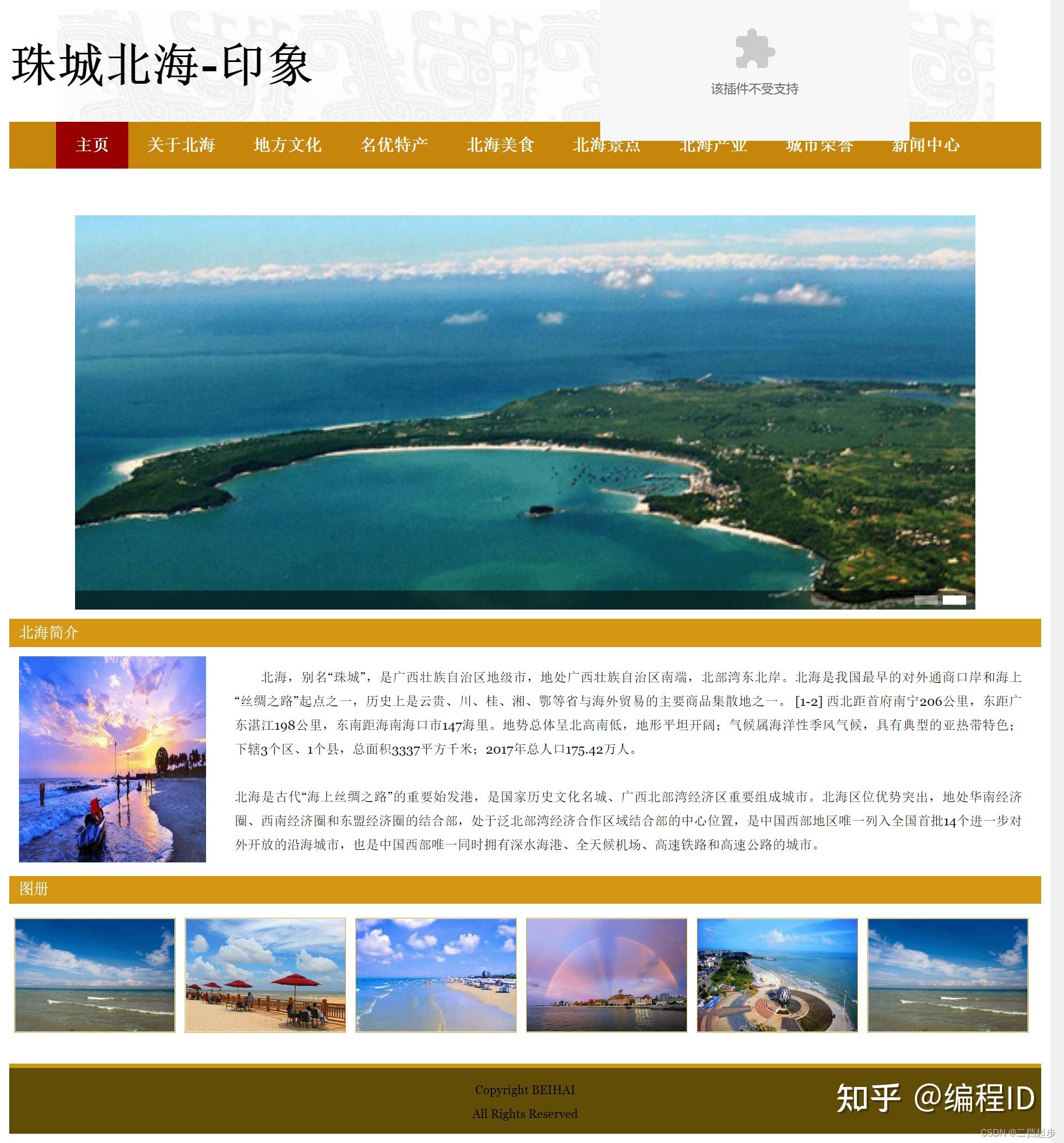 网站模版