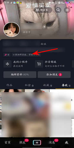 在抖音怎么看地域名